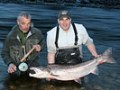 Andre Scholz bei Flyfishing Europe, Fliegenfischen mit der Zweihandrute