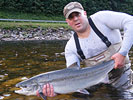 Andre Scholz bei Flyfishing Europe, Fliegenfischen mit der Zweihandrute