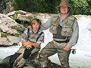 Ralf Warnke bei Flyfishing Europe, Fliegenbinden, Fliegenfischen, FFF Instructor