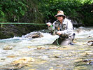 Ralf Warnke bei Flyfishing Europe, Fliegenbinden, Fliegenfischen, FFF Instructor