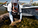 Stefan Schmid bei Flyfishing Europe, Fliegenbinden, Fliegenfischen